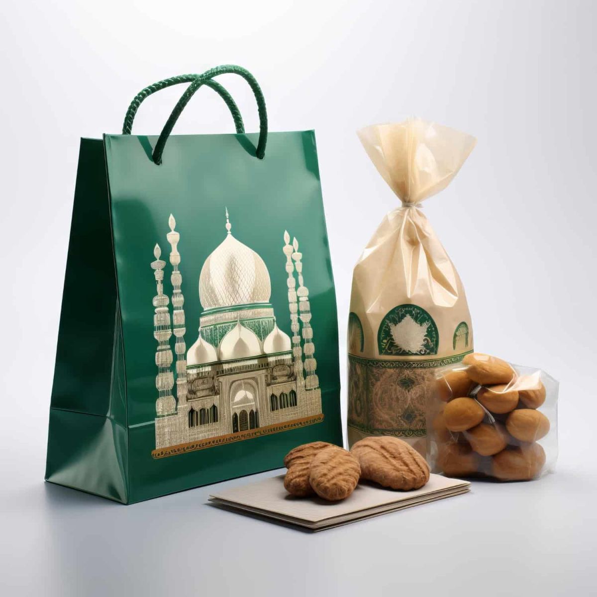 in túi giấy đựng thức ăn