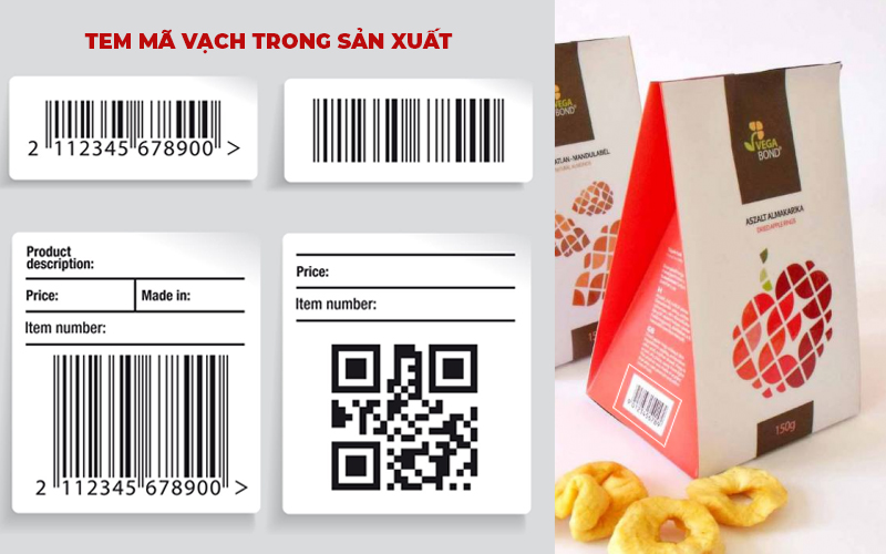 cuộn giấy in tem mã vạch