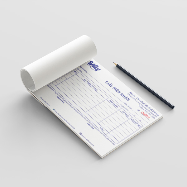 in giấy biên nhận hcm