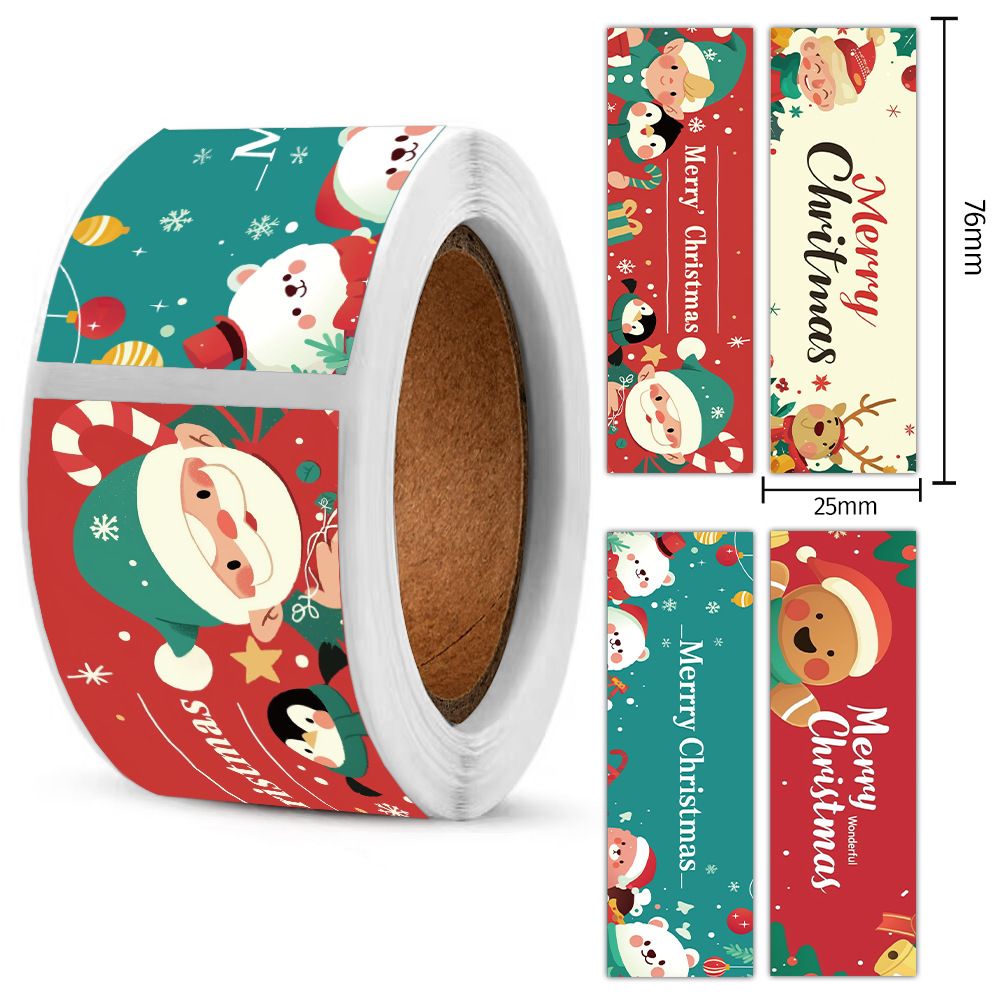 in đề can trang trí noel